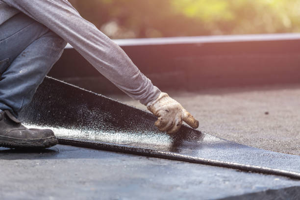 Professional Emergency Waterproofing technician working in Church Hill, PA